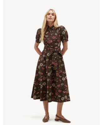 Women's Hester Floral Embroidered Shirt Dress