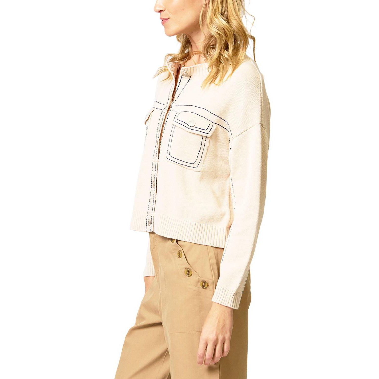 Women's Dean Topstitch Sweater