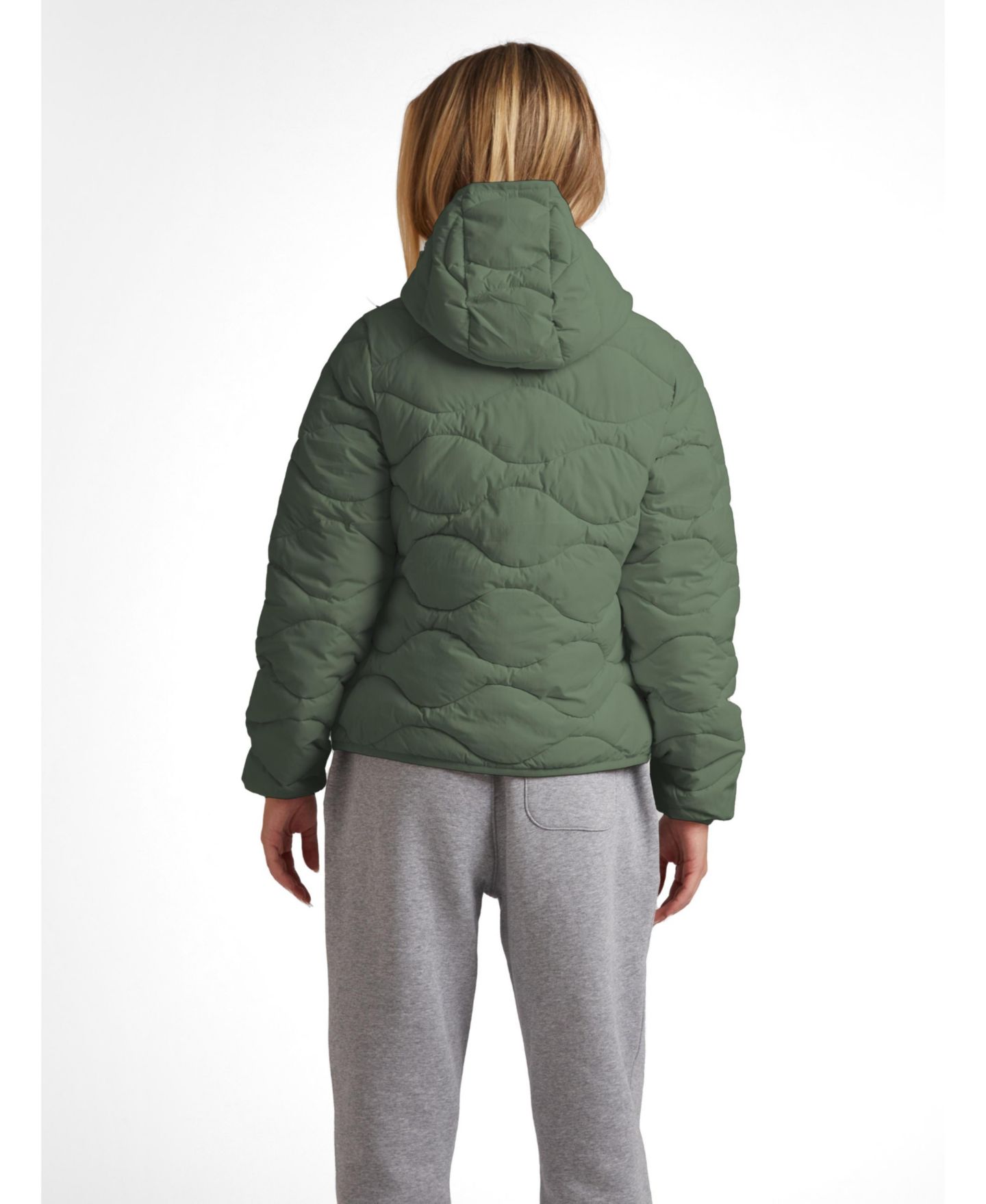 Женская куртка JACK1T Orb1T Hooded, цвет: Приглушённый оливковый — фото 3