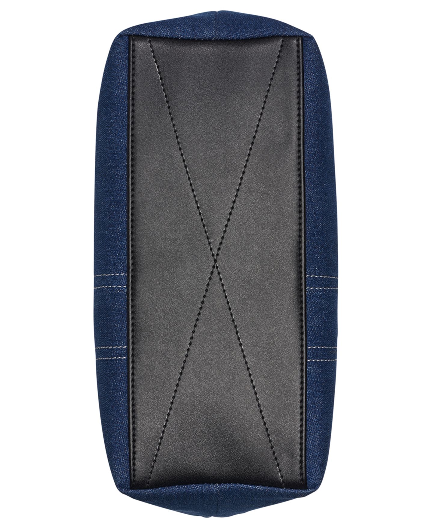 Женская сумка Calvin Klein Averil Denim Large Crossbody Handbag, цвет: Синий / Чёрный — фото 5