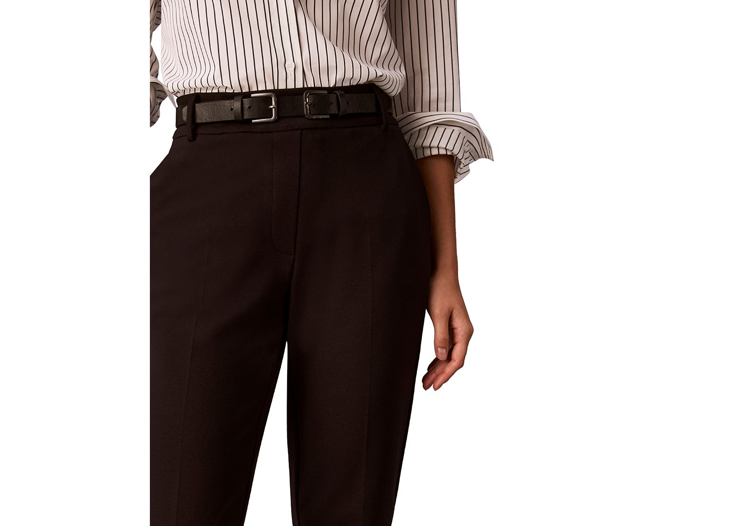 Petite Hi Twist Compression High-Rise Bootcut Pants