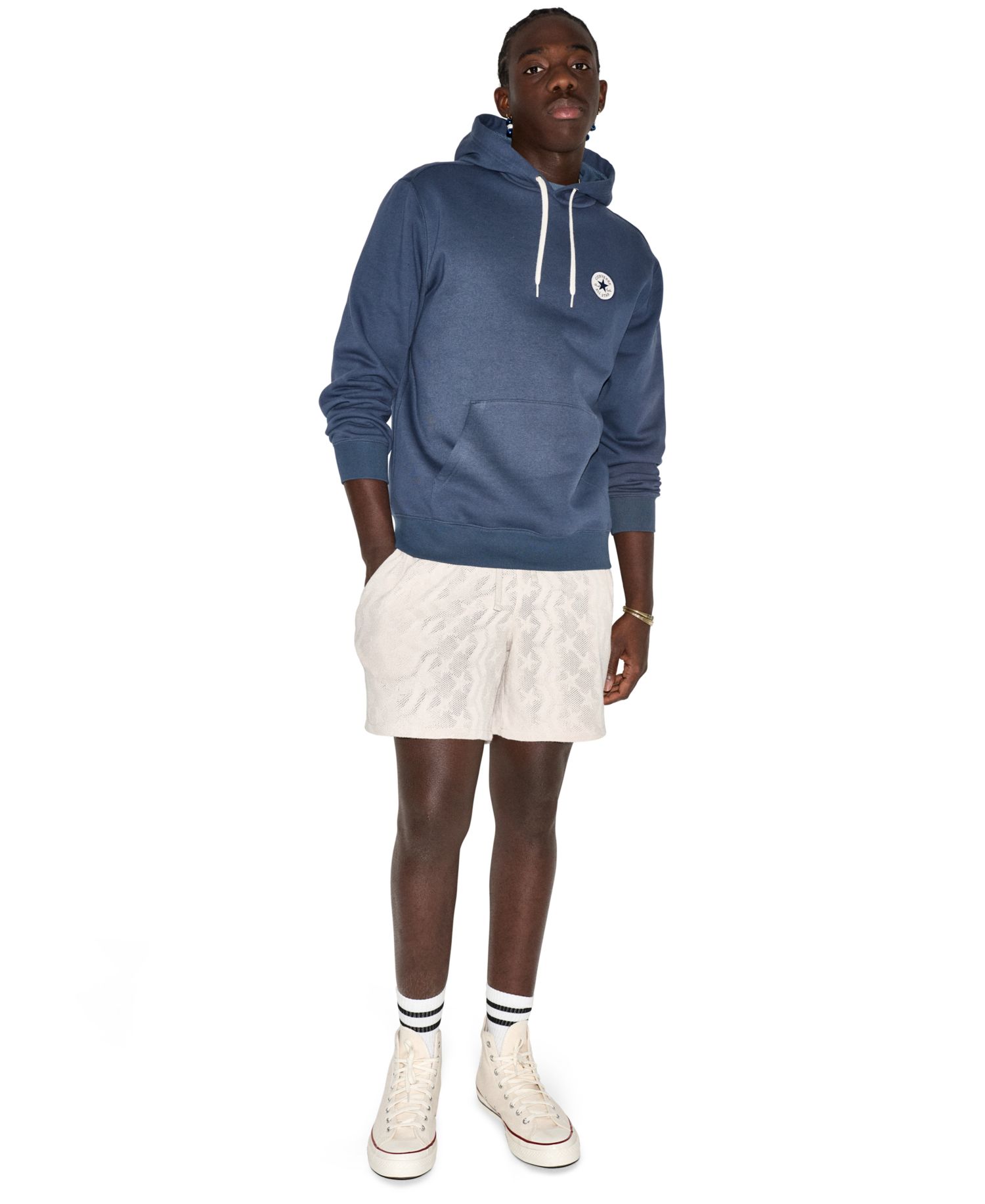 Men's Chuck Patch Fleece Regular-Fit Hoodie
