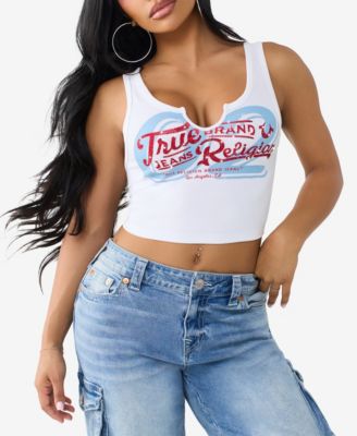 Women's Rib Notch Tank Top