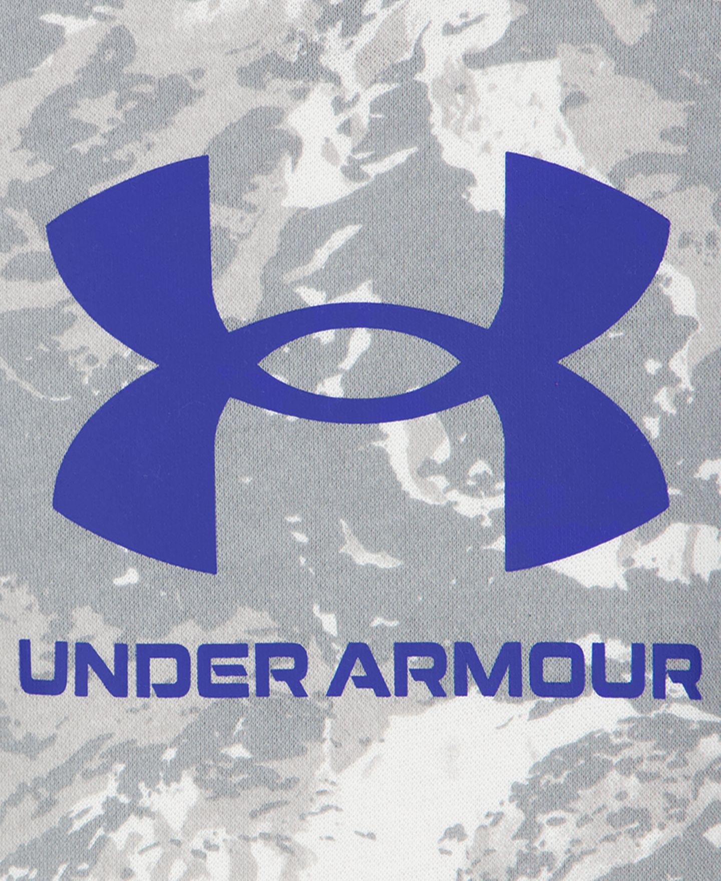 Детский флисовый комплект Under Armour Rival для мальчиков 2T-4T: свитшот и джоггеры, цвет: Белый камуфляжный / Серый меланжевый — фото 6