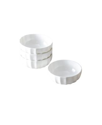 Blyss Bone China Cereal Bowls, Set of 4