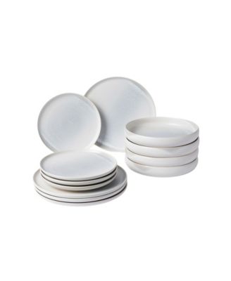Cloud Terre Iceland 12-Piece Dinnerware Set, Service For 4