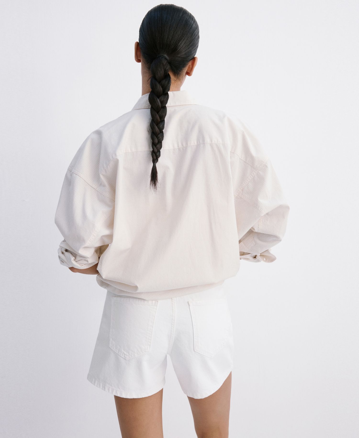 Women's Straight-Fit Denim Shorts