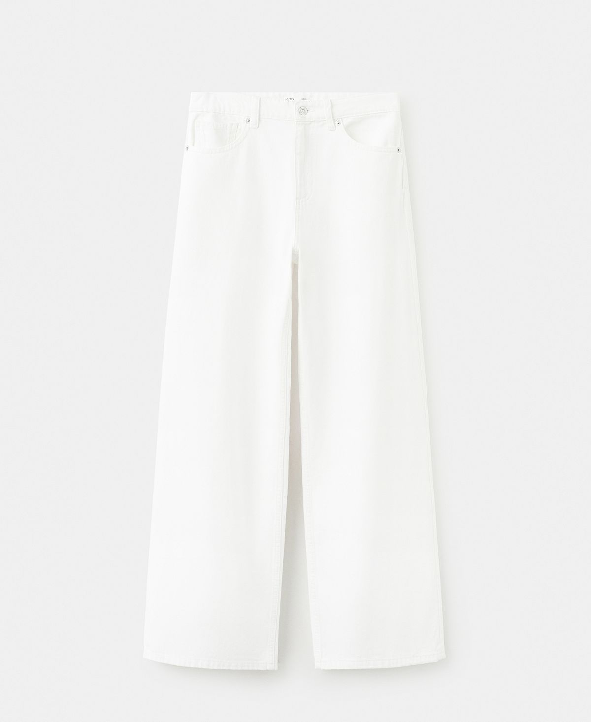 Mango Women's Low-Rise Wideleg Jeans view 1 — MAYCSS fashion products