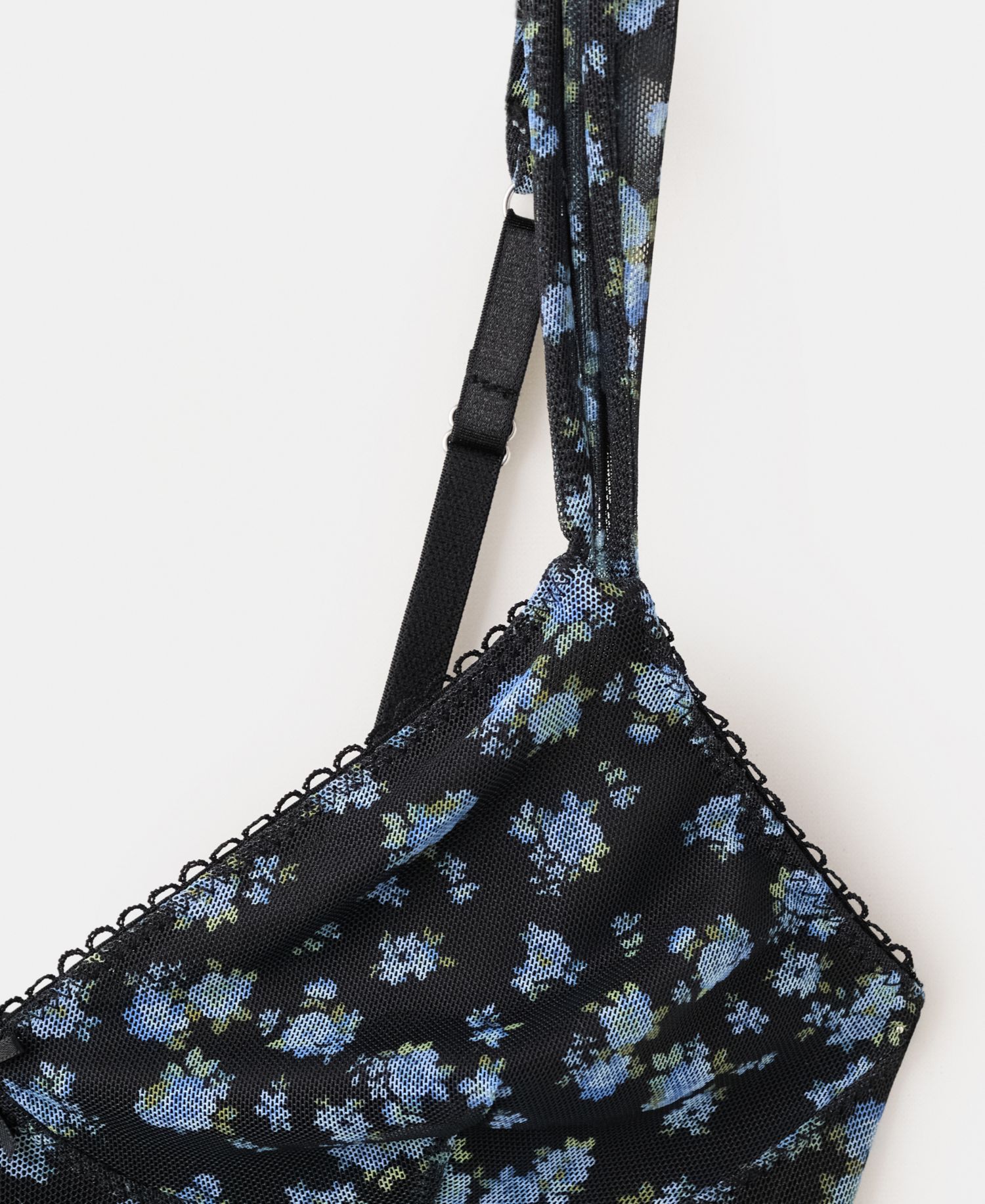 Women's Floral Print Tulle Dress