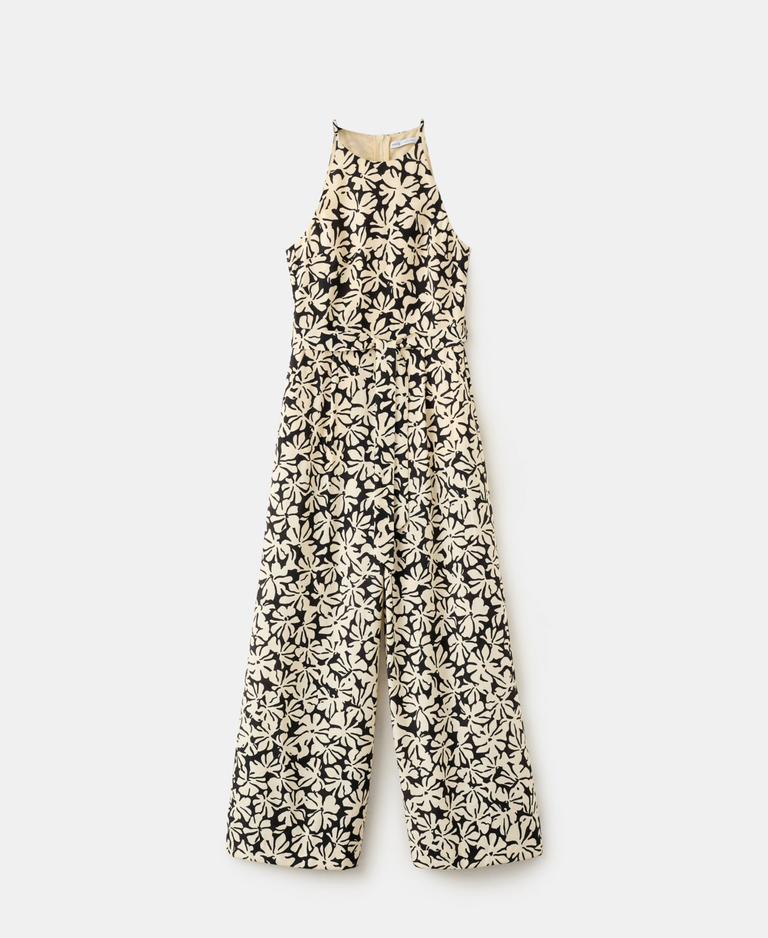 Women's Belted Floral-Printed Jumpsuit