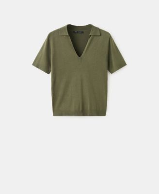 Women's Fine-Knit Polo Shirt