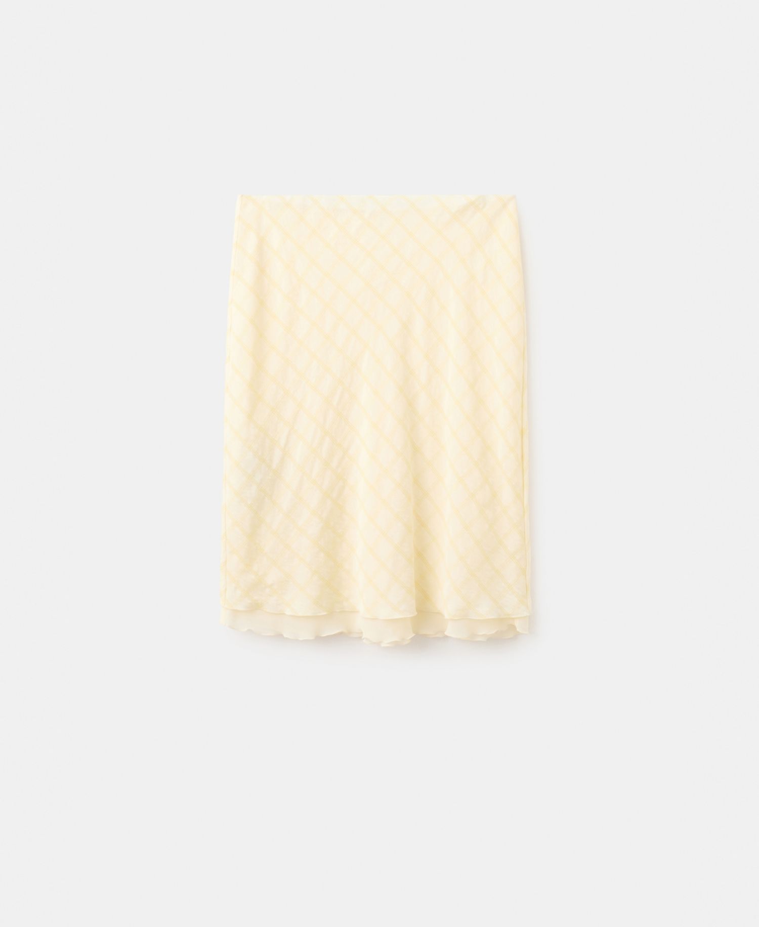 Women's Checked Midi Skirt