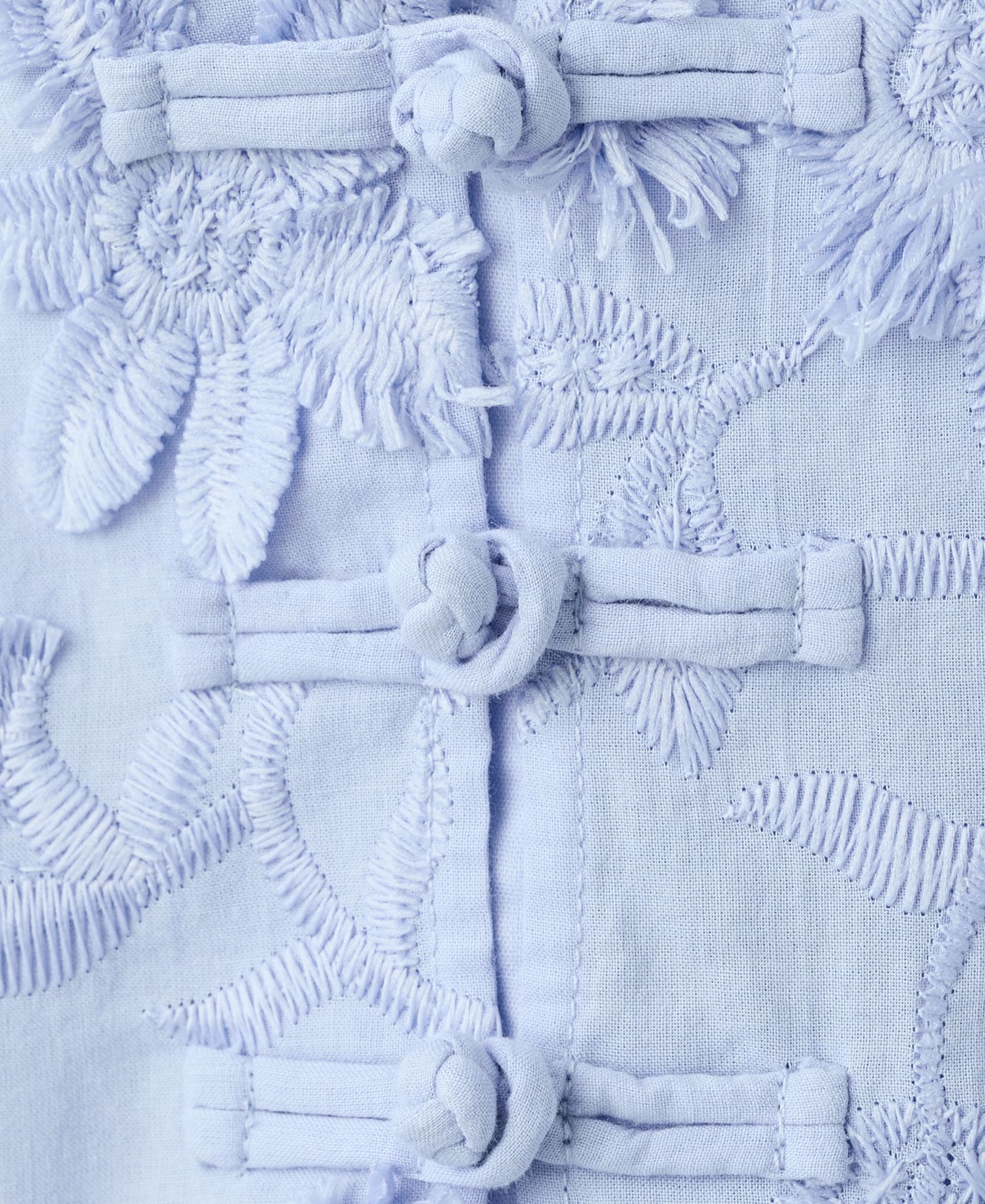 Women's Embroidered Puff-Sleeve Blouse