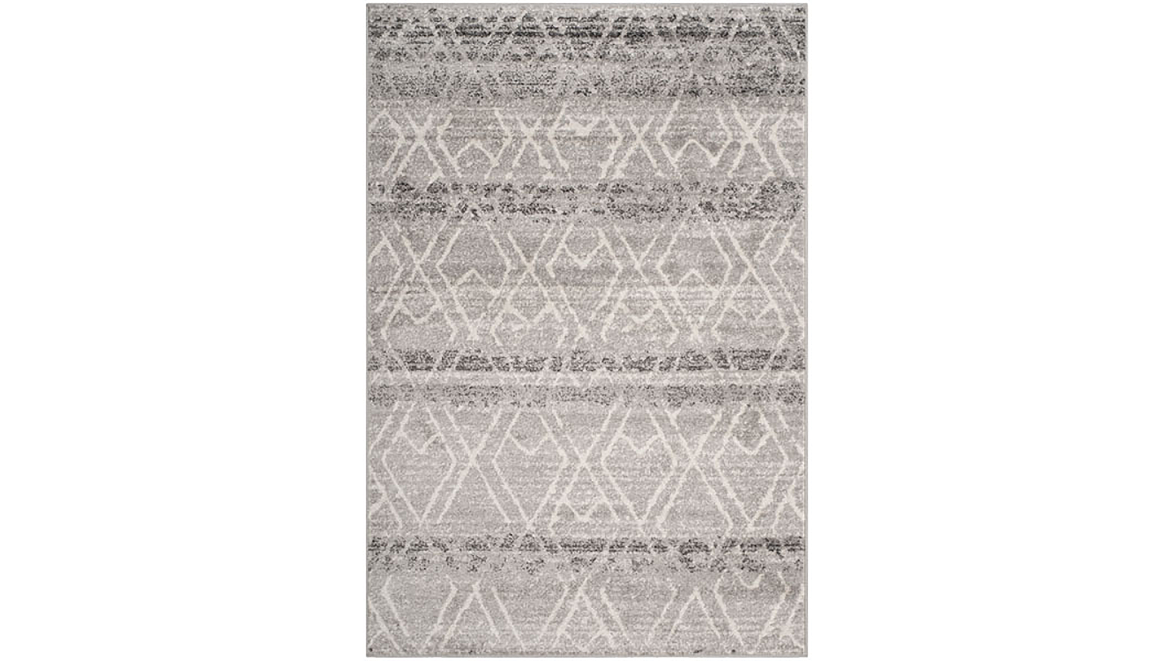 Safavieh Adirondack 124 Silver and Ivory 5'1" x 7'6" Area Rug