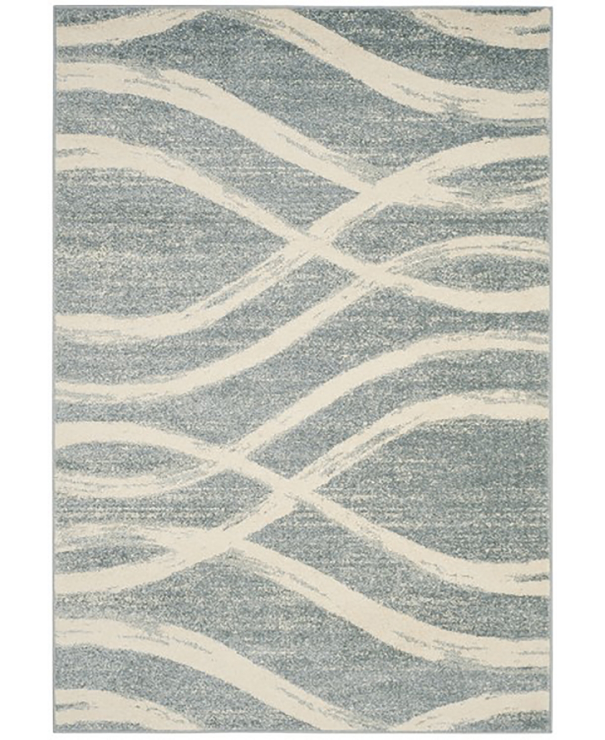 Safavieh Adirondack 125 Cream and Slate 9' x 12' Area Rug