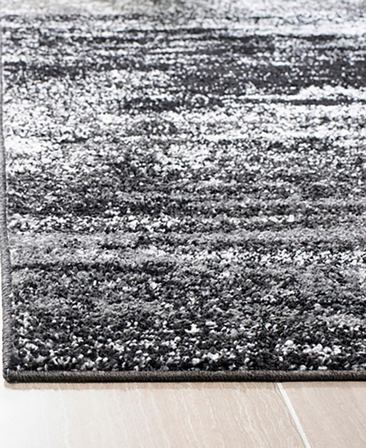 Safavieh Adirondack Silver and Black 8' x 10' Area Rug