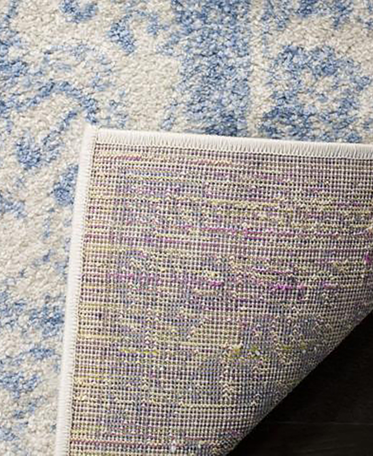 Safavieh Adirondack 109 Ivory and Light Blue 5'1" x 7'6" Area Rug
