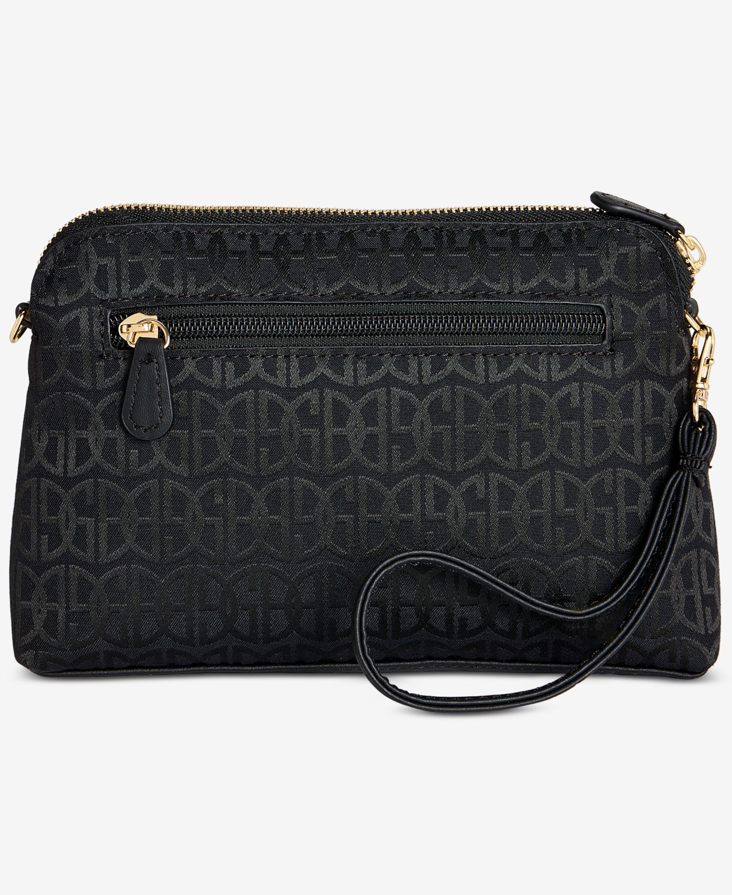 Jacquard Crossbody Wristlet