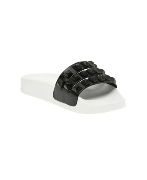 Сандалии CARMEN SOL Mini Carmen Kids Slides Sandals для девочек, цвет: Чёрный