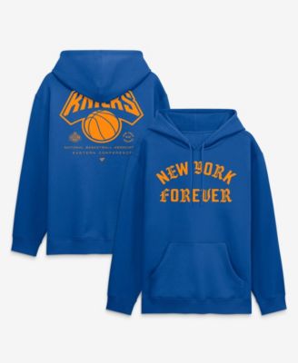 Men's Blue New York Knicks NY Forever Legacy Hoodie