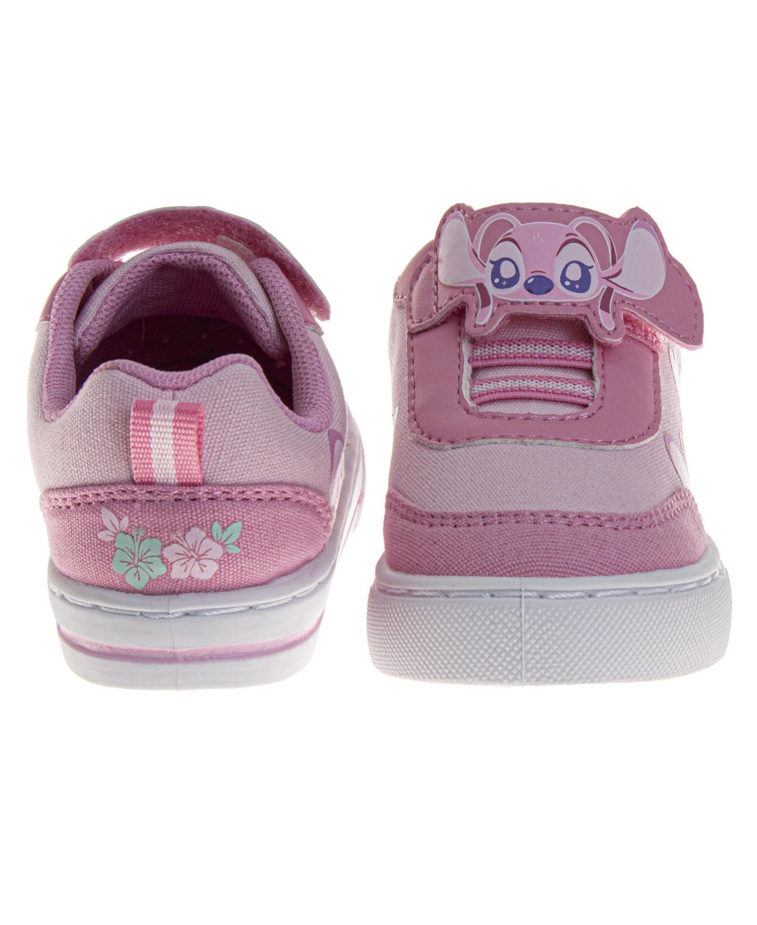 Little Girls (3-10) Stitch Hook & Loop Sneakers