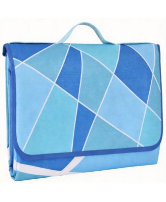 59"x79" Picnic Blanket Waterproof Foldable Beach Mat Outdoor Camping Travel