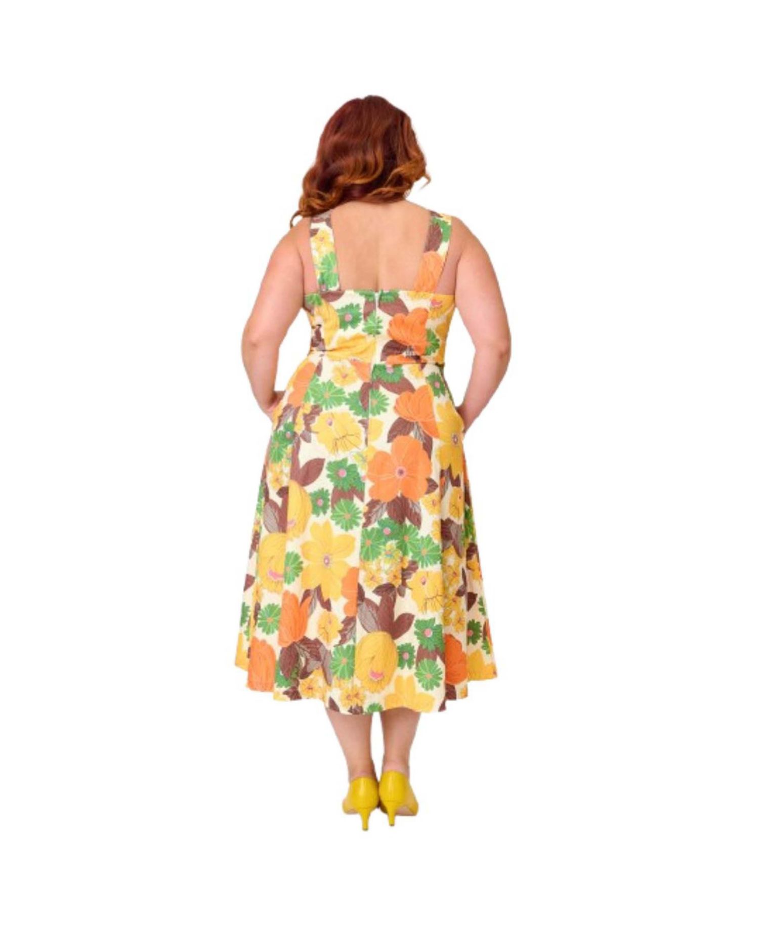 Plus Size Picnic Perfect Midi Dress