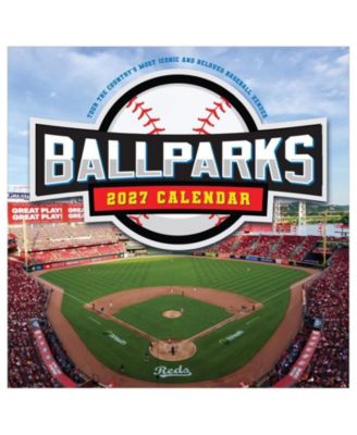 2027 Ballparks Wall Calendar