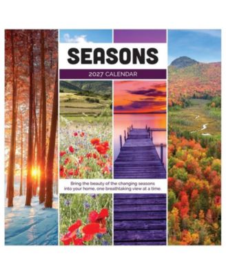 2027 Seasons Wall Calendar