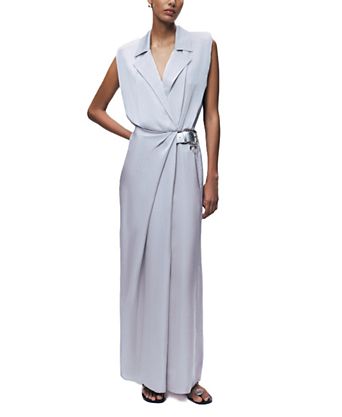 Women's Embellished Belt-Detail Maxi Dress