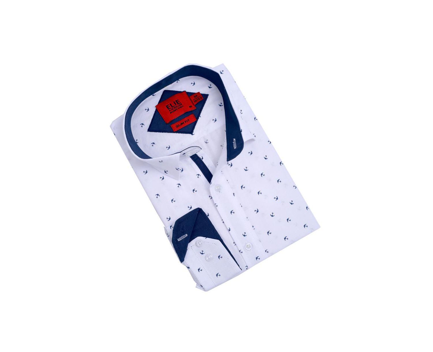 Men's Slim Fit Stylish Button-Down Shirt