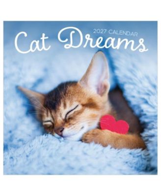 2027 Cat Dreams Wall Calendar