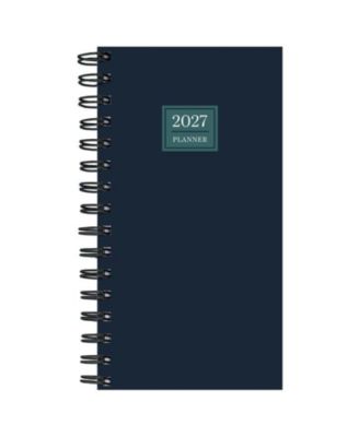 2027 Night Naval Small Weekly Monthly Planner