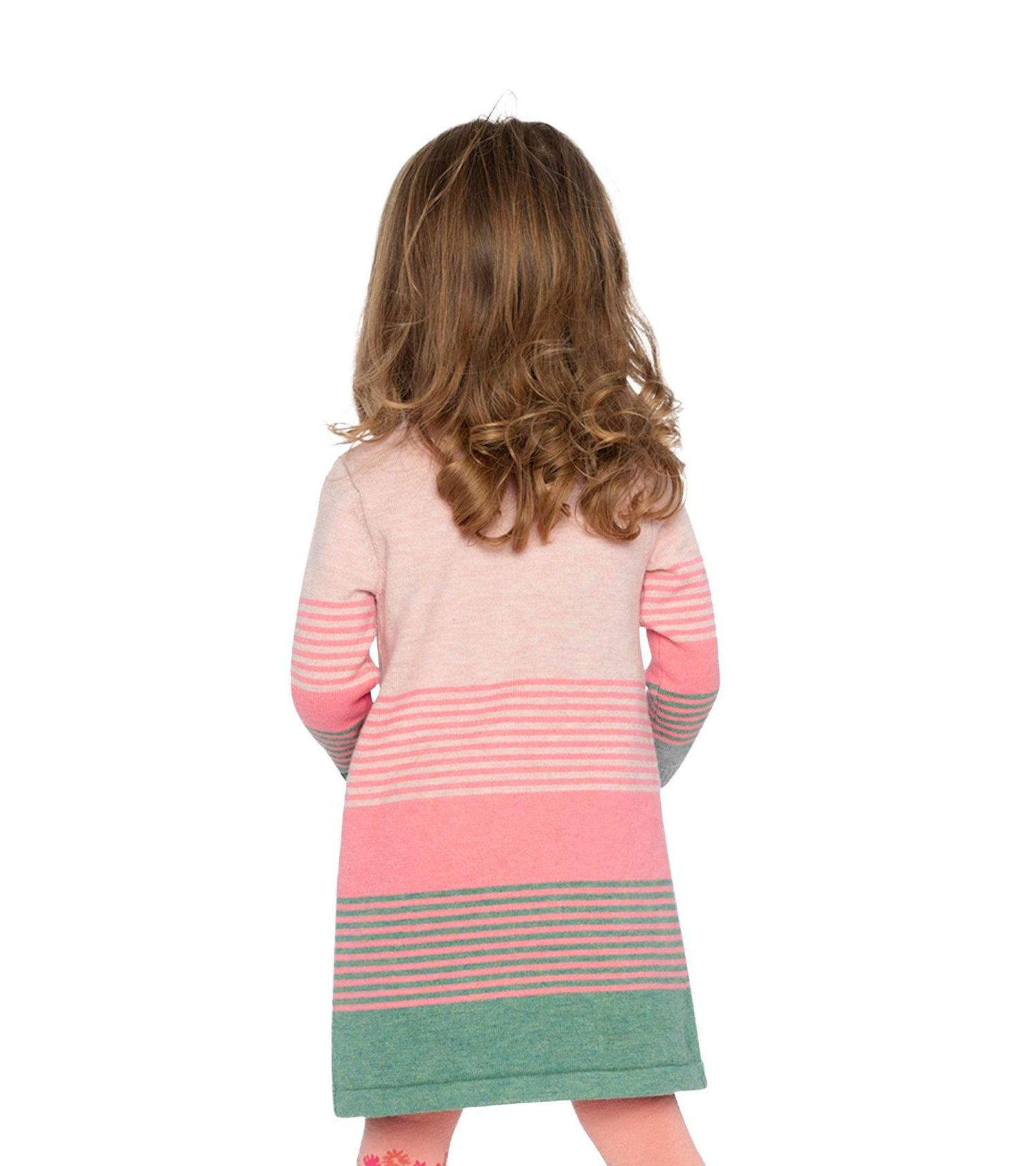 Baby Girls (12M-24M) Knitted Stripe Dress