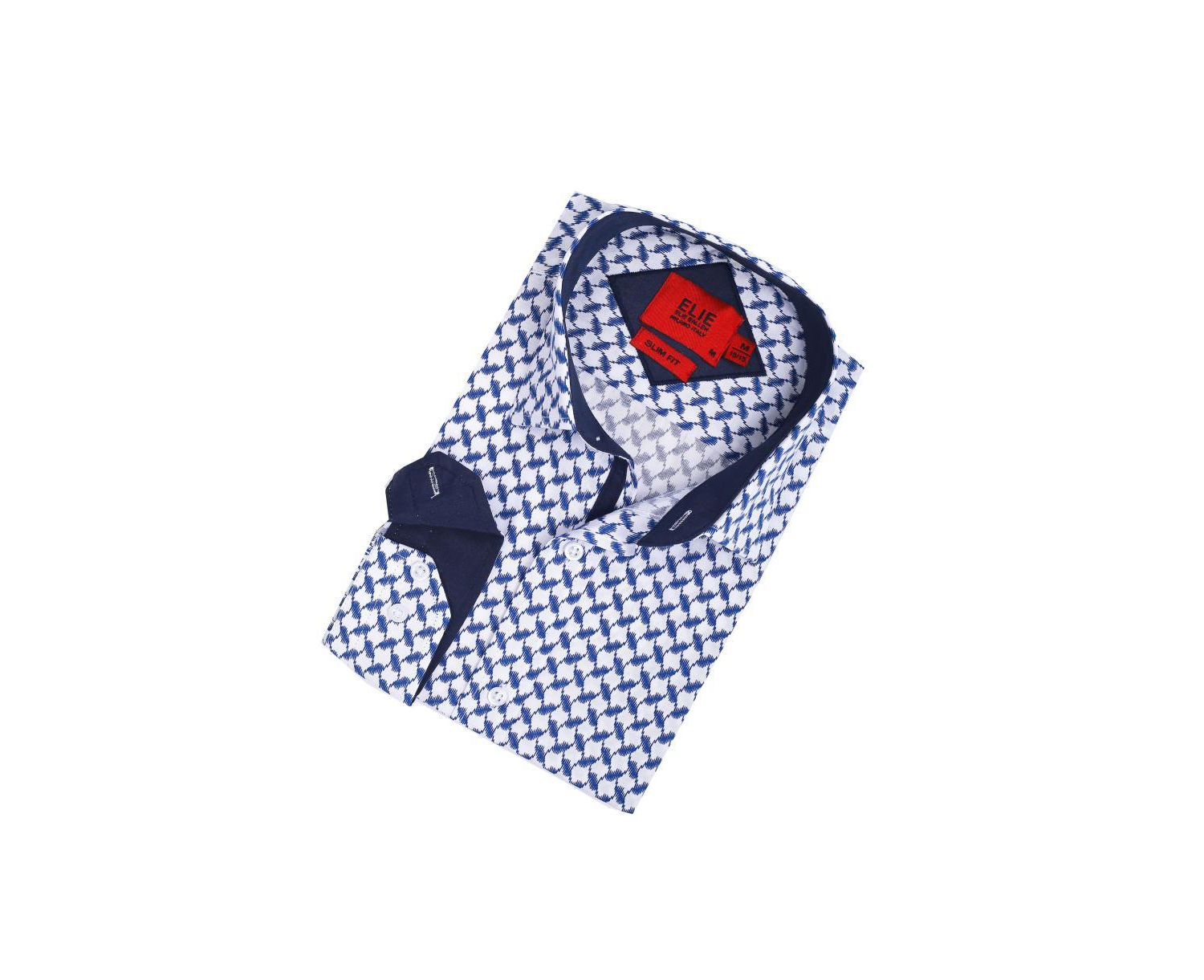 Men's Slim Fit Stylish Button-Down Shirt