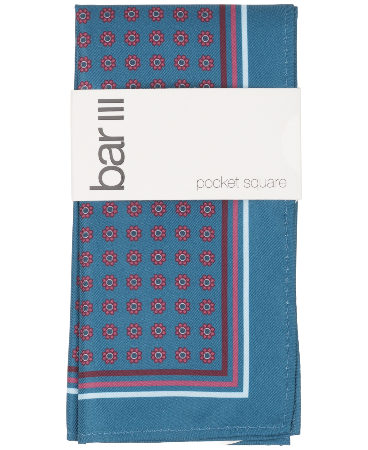 Bar Iii Men's Floral Geo Pocket Square, Macy's Exclusive