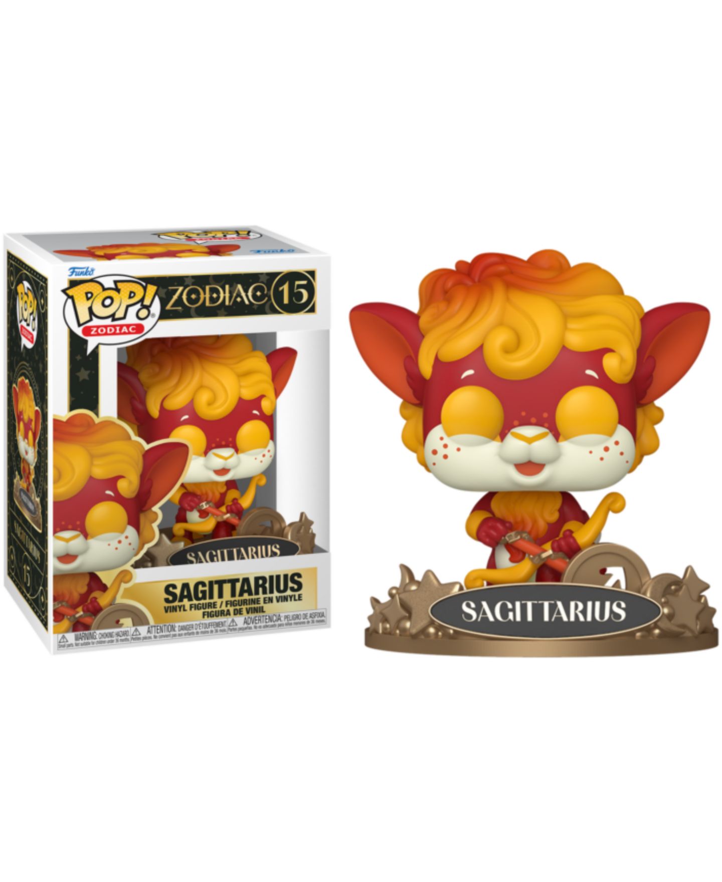 Детская фигурка Funko Pop! Zodiac Sagittarius 3.75" Vinyl Figure, Ages 5-7, цвет: Assorted Pre-Pack — фото 3
