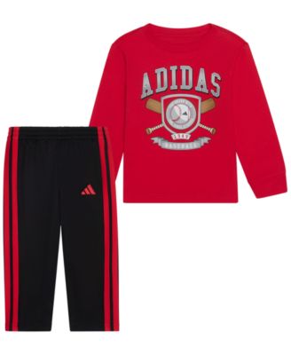 Baby Boys' Long-Sleeve T-Shirt and Pants, 2-Piece Set
