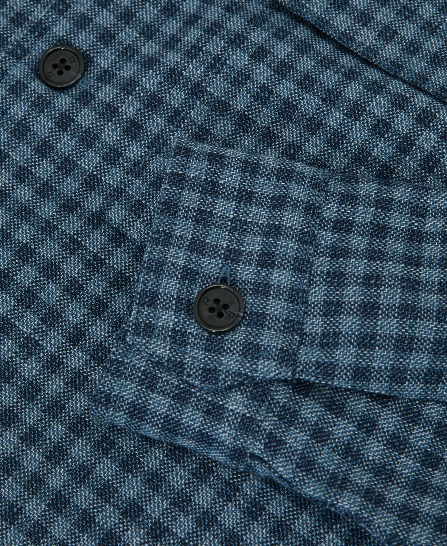 Men's Sever Linen Check Overshirt