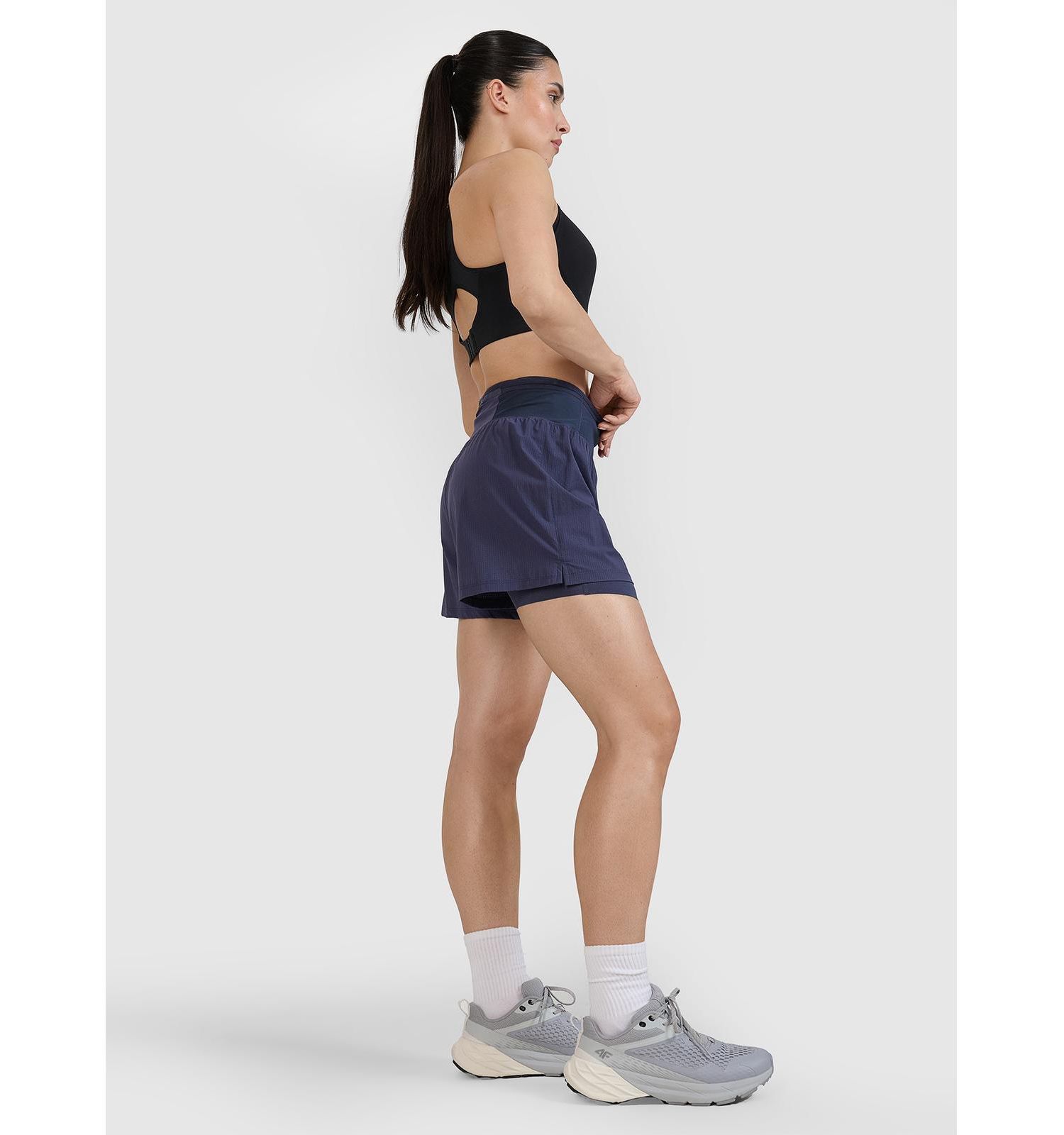 Women's Quick-Dry Trail Running Shorts Mid Rise Regular Fit