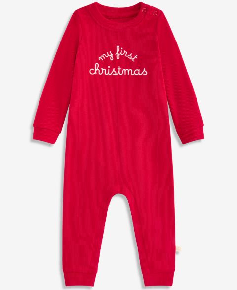 Детский комбинезон First Impressions My First Christmas для малышей 0-24 мес