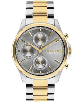 Men's Oliver Two-Tone Stainless Steel Bracelet Watch 41mm