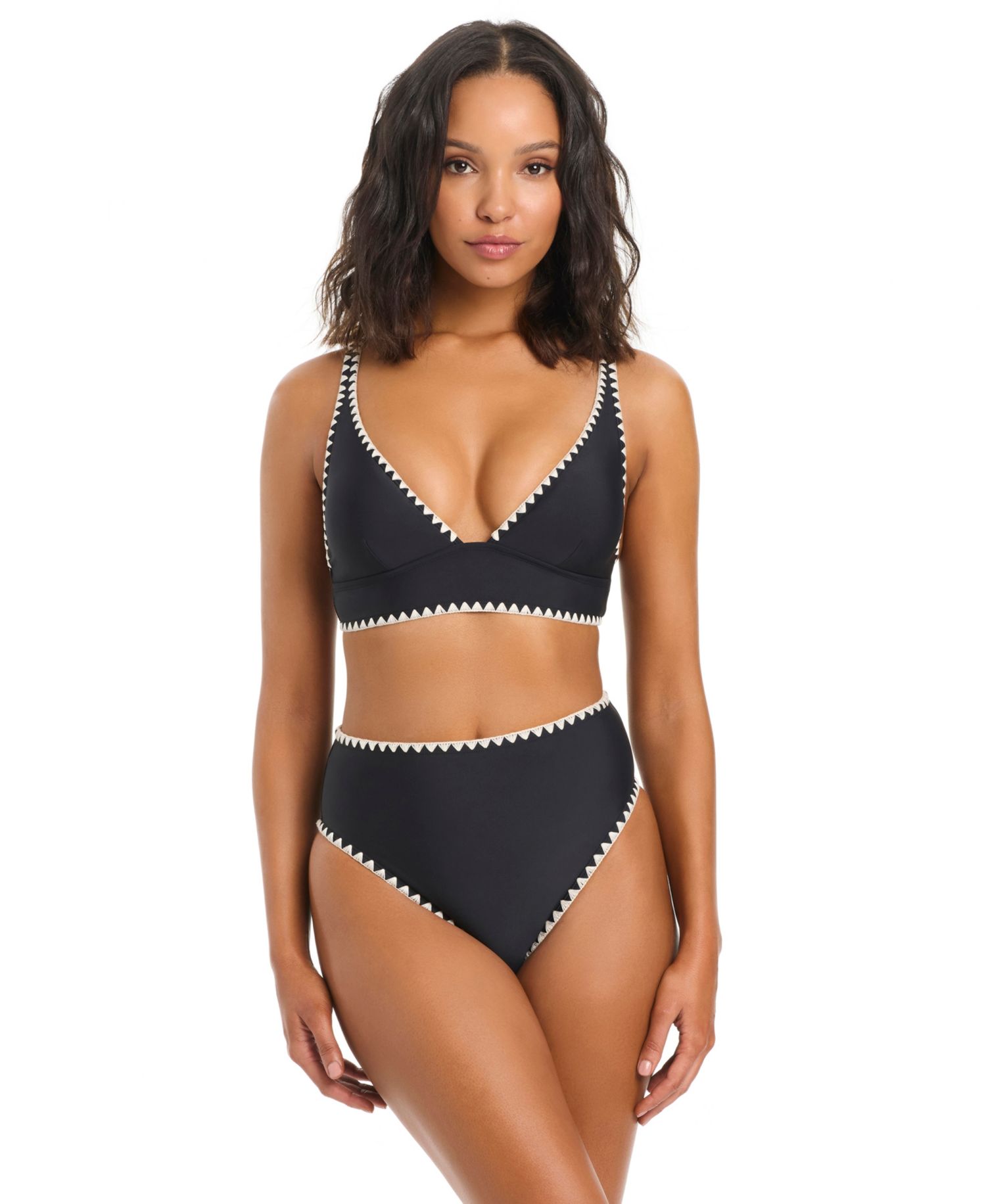 Desert Muse Banded OTS Bra Top and High-Rise Bottoms
