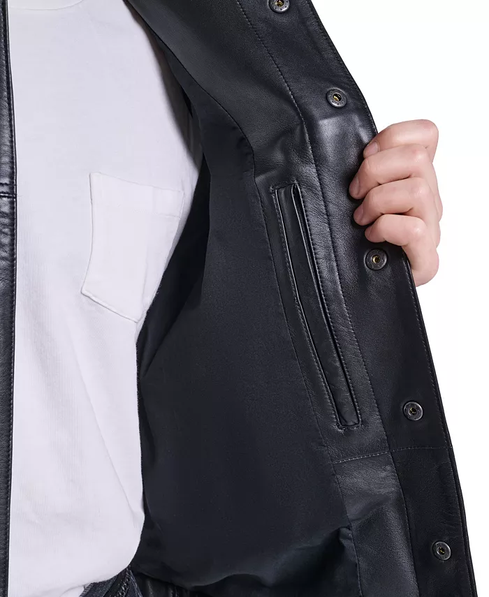 Men's Promo Laydown Collar Trucker Jacket - thumbnail 5