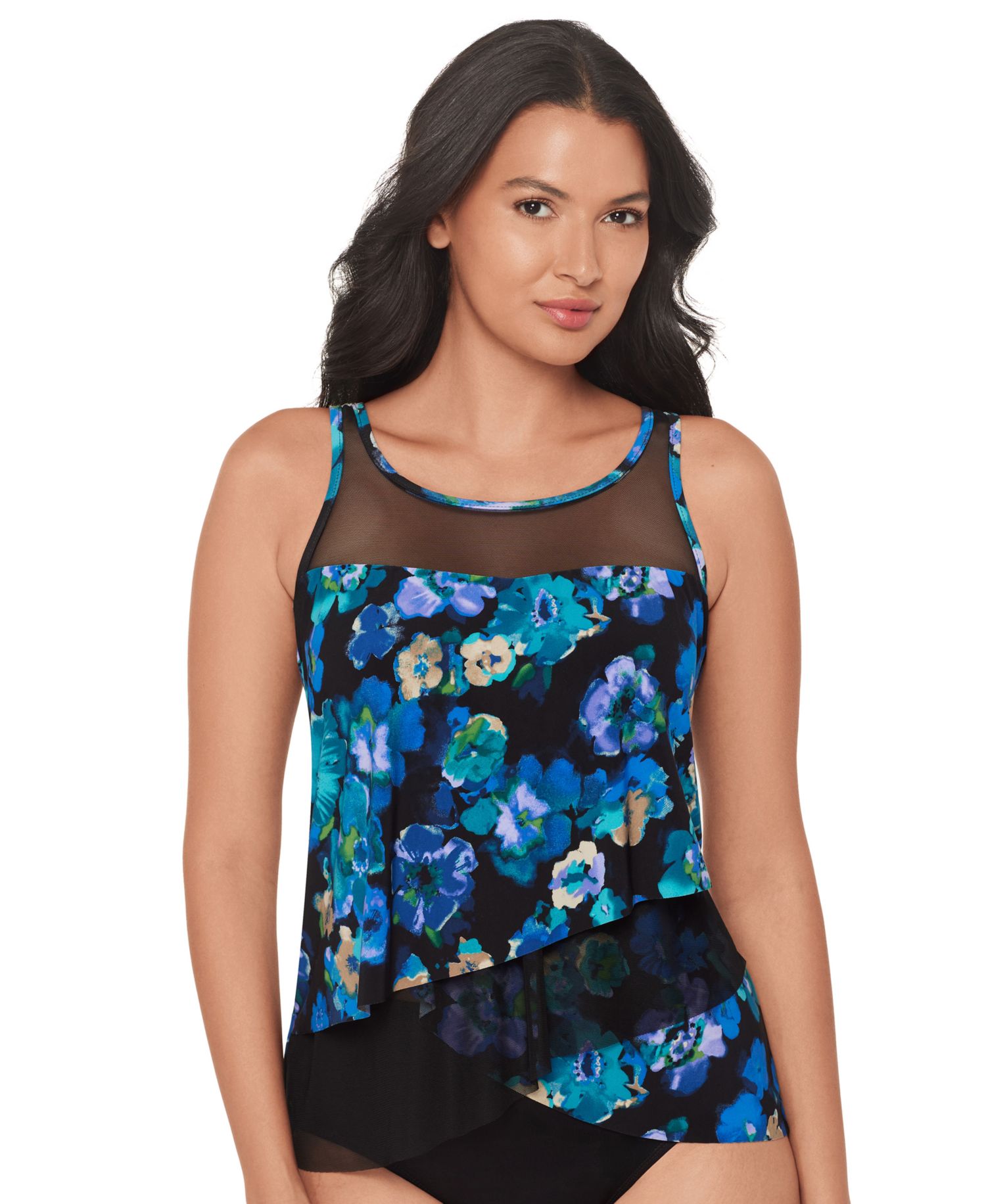 Women's Secret Garden Mirage Underwire Tankini Top