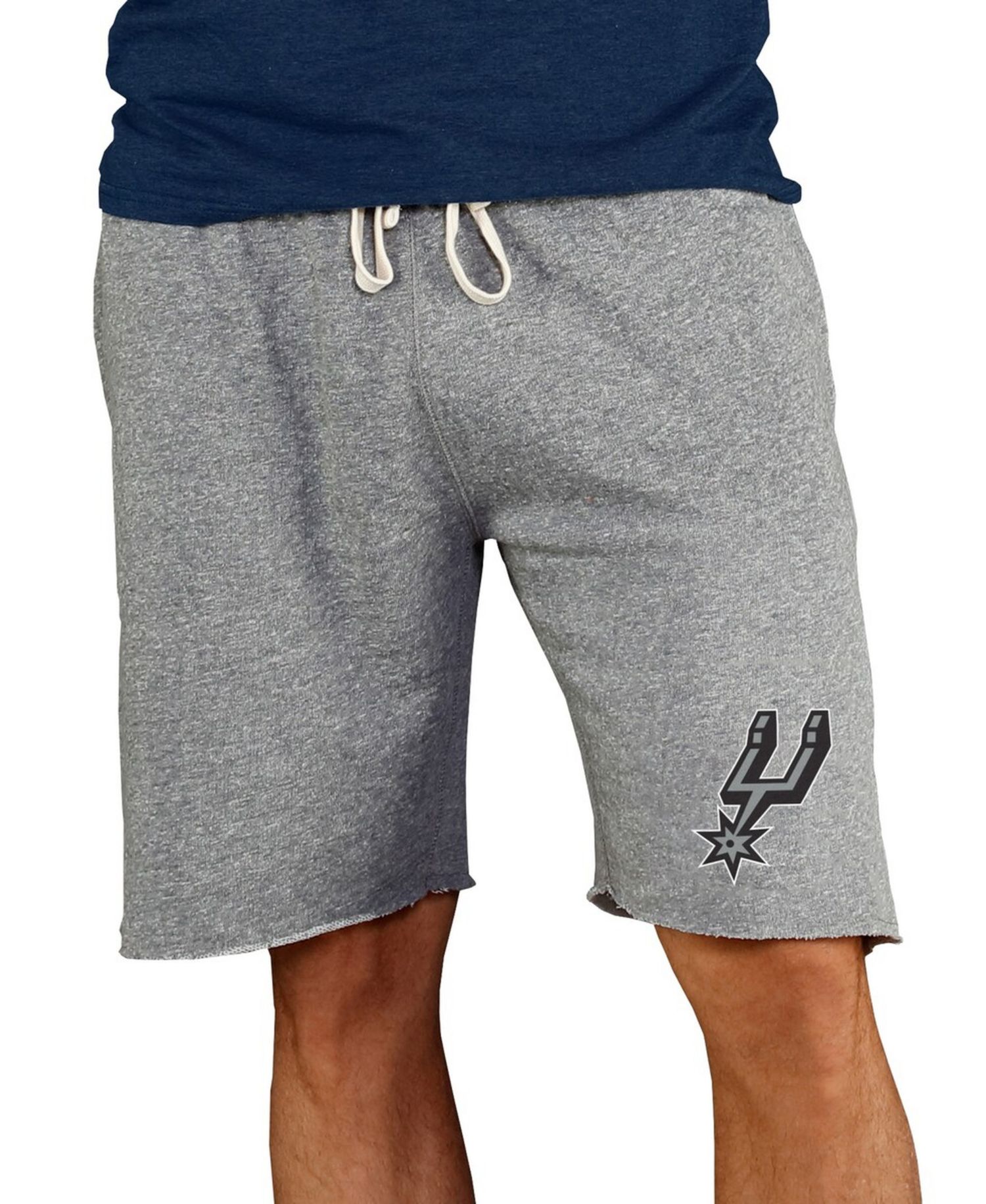 Men's Gray San Antonio Spurs Mainstream Terry Shorts