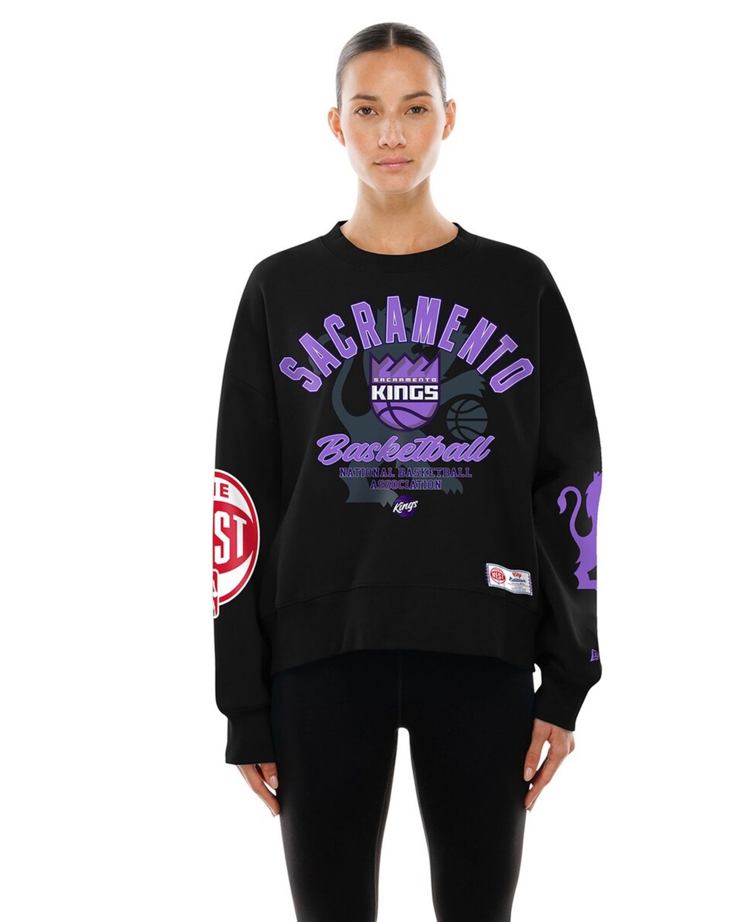Women's Black Sacramento Kings 2025/26 City Edition Sweatshirt