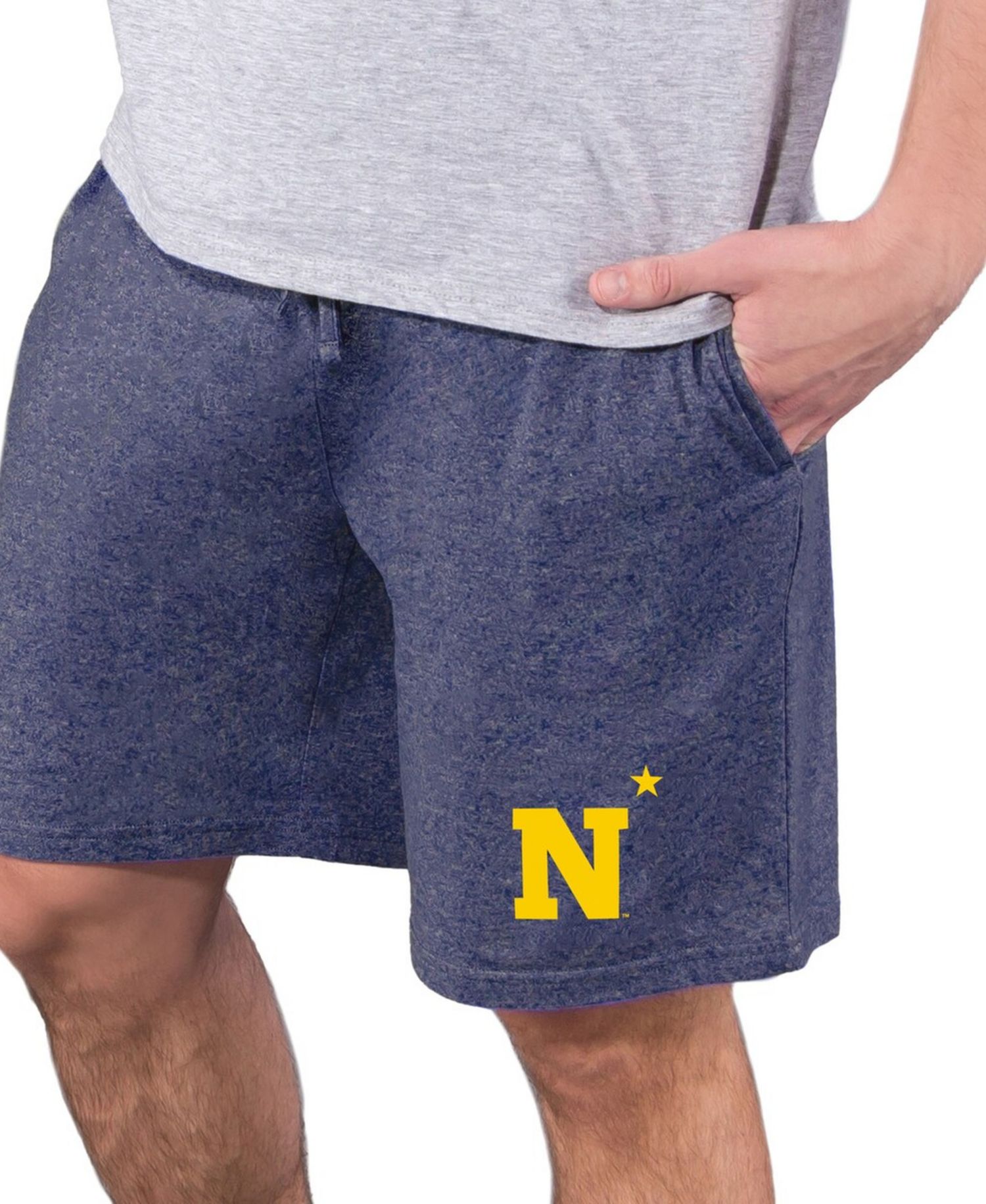 Men's Navy Midshipmen Quest Knit Jam Shorts