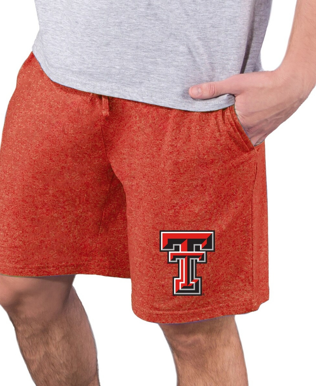 Concepts Sport Men's Red Texas Tech Raiders Quest Knit Jam Shorts