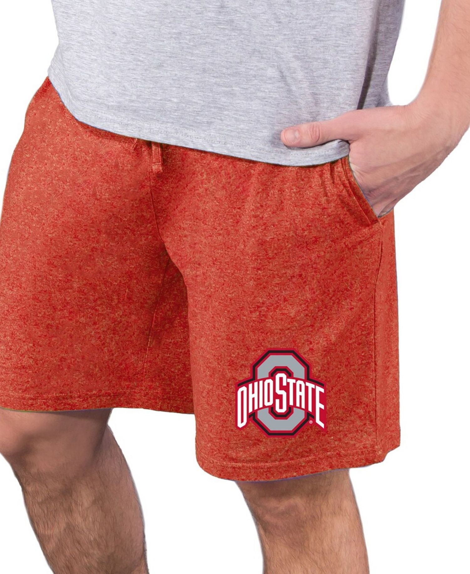 Men's Scarlet Ohio State Buckeyes Quest Knit Jam Shorts